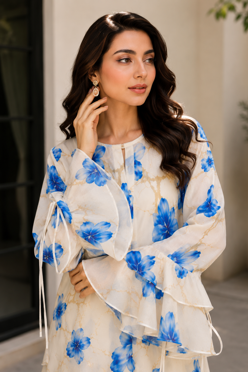 Floral Skirt Set