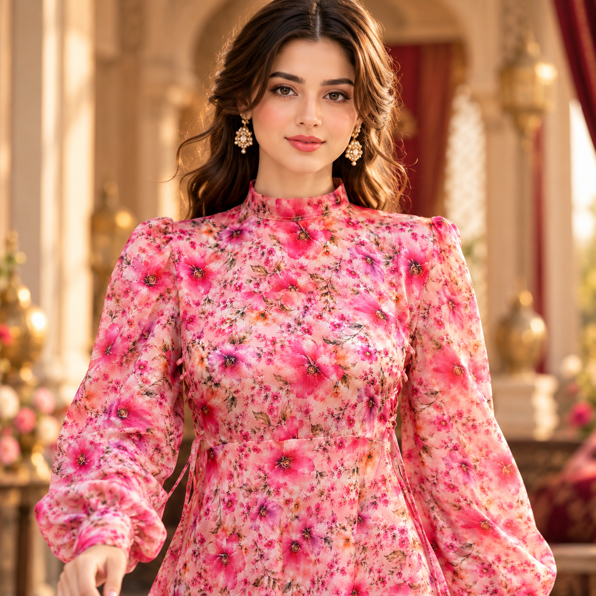 Mehrma in pink